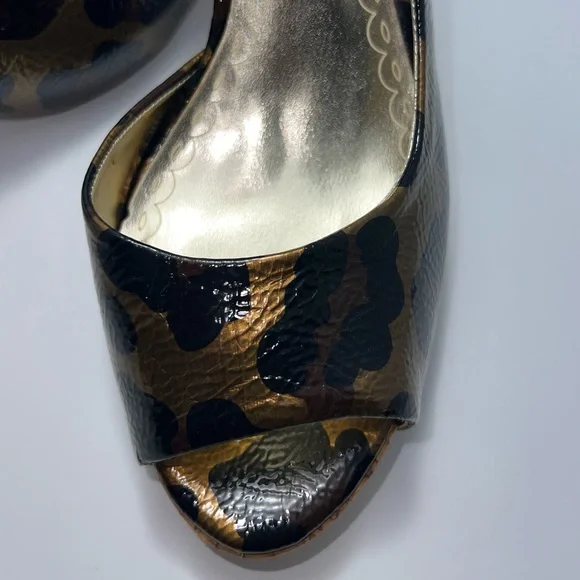 47. Madeline Shoes Leopard Print Heels - Picture 11 of 11
